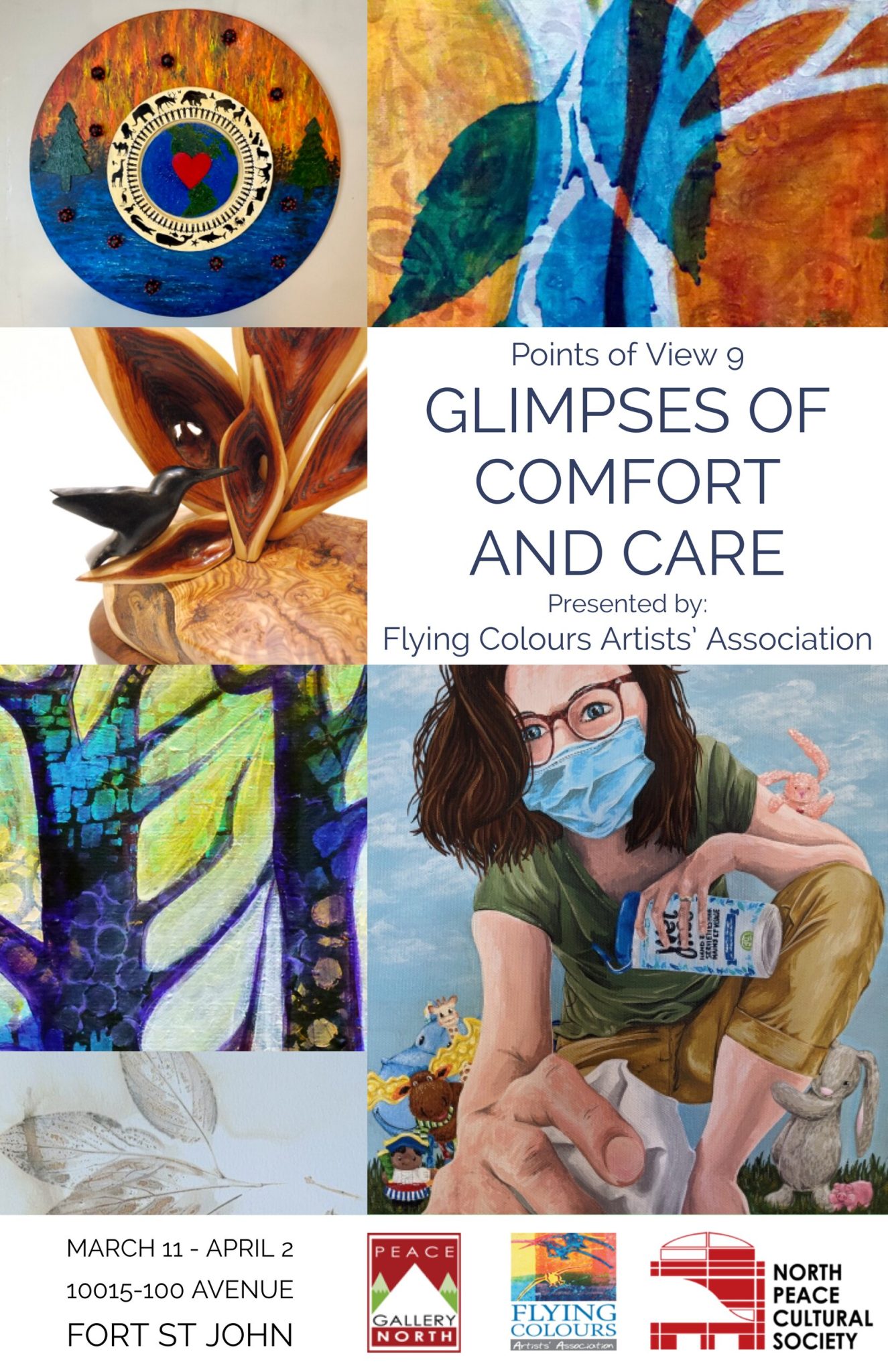 Points of View 9: Glimpses of Comfort and Care – Flying Colours Artists’ Association